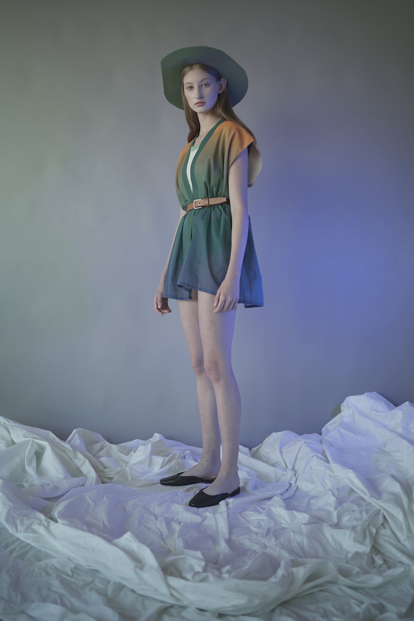 GREEN RAINDROP ASYMMETRIC