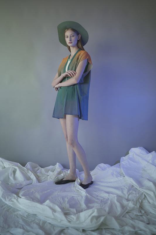 GREEN RAINDROP ASYMMETRIC